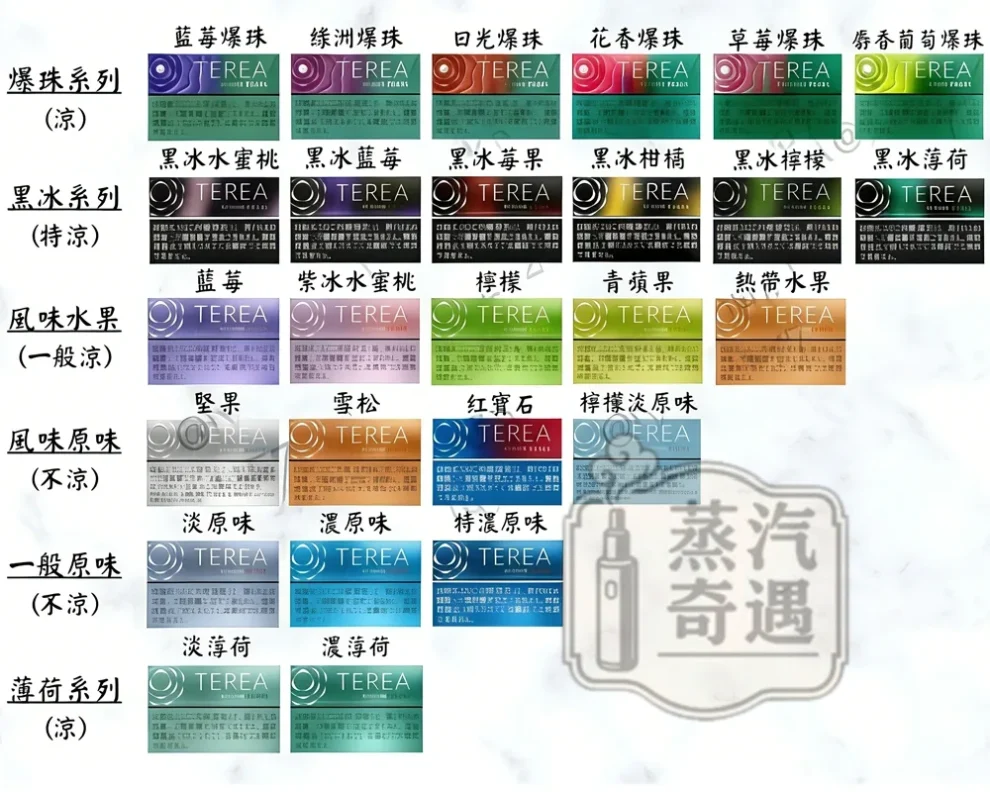 【30種口味】日本 TEREA 煙彈|ILUMA 專用|整條裝 10 包入 日本原装进口現貨