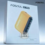 Fasoul Q1 二回機黃色現貨｜ILUMA相容主機｜TEREA適配 一彈兩抽｜3D環繞加熱・LCD螢幕・15支續航 外出輕巧女生推薦