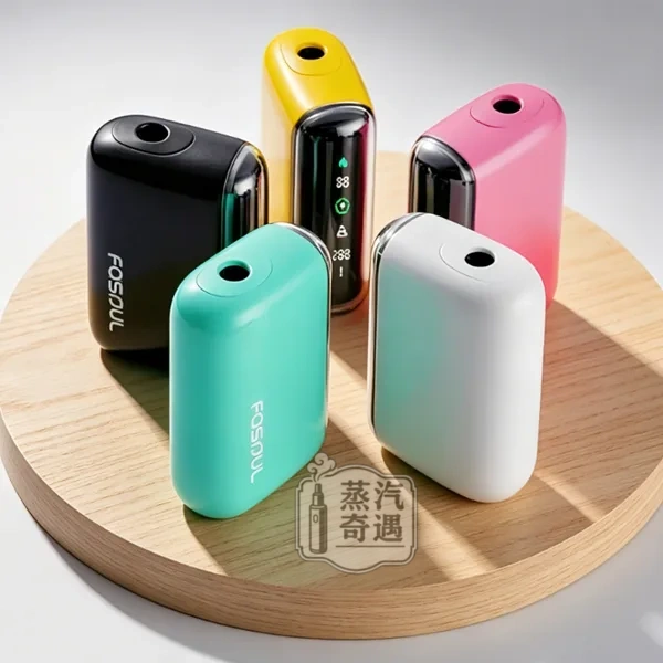 Fasoul Q1 二回機5色現貨｜IQOS ILUMA 相容主機｜TEREA 一彈兩抽加熱菸主機｜3D環繞加熱・LCD螢幕・15支續航