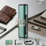 HiTASTE E40 Pro 綠色主機｜TEREA／SENTIA相容｜50支續航・OLED智慧顯示・可調溫控・無刀片感應加熱・烘乾功能