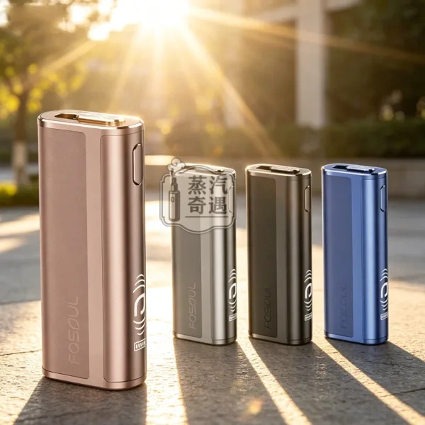 Fasoul C2 二回機棕色｜IQOS ILUMA 相容一彈兩抽主機 18秒快熱 1850mAh電量 20支續航｜台灣現貨正品