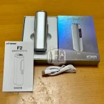 HiTASTE F2 二回機太空銀現貨｜IQOS TEREA加熱菸二次加熱｜3200mAh電量30支長續航一支菸抽兩次 二次機